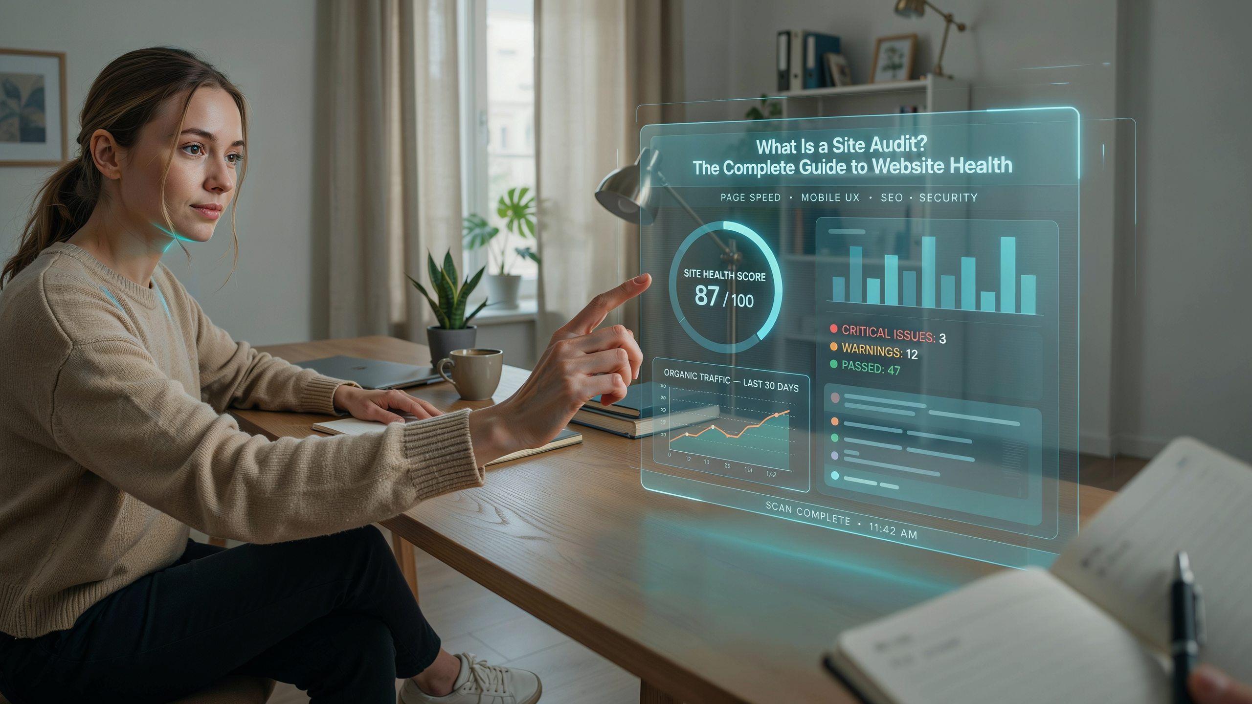 What is a site audit
